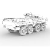 3d Printed 1/72 Russian Btr-90 Armored Personnel Carrier Unpainted Kit